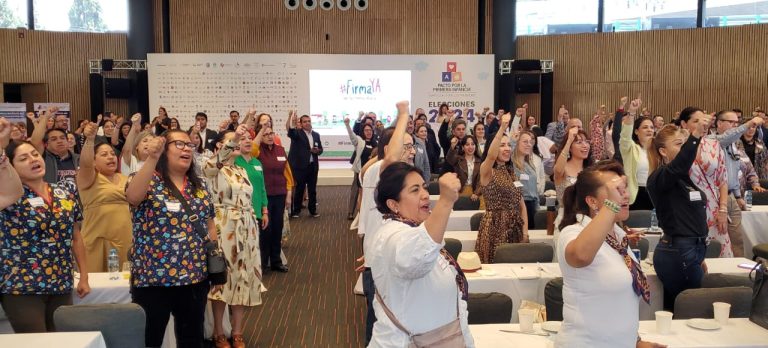 Firmarán candidatas y candidatos a la Presidencia y al Gobierno de la CDMX el Pacto por la Primera Infancia el próximo 22 de abril
