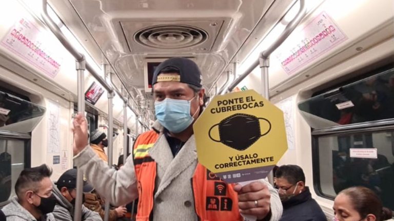 Metro vuelve a pedir a personal uso de cubrebocas ante alza en casos de Covid-19